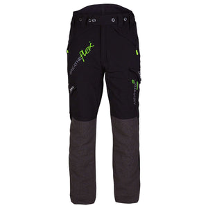 AT4050 Breatheflex Chainsaw Trousers Design C Class 1 - Black - Arbortec Forestwear