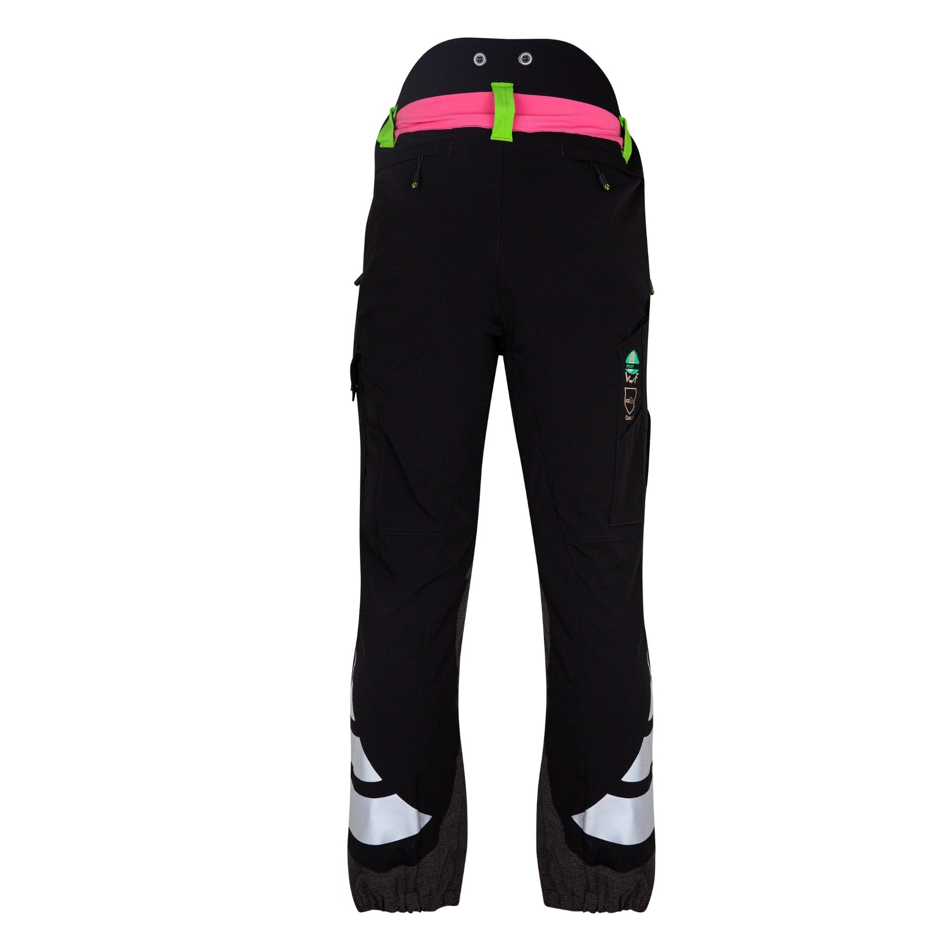 AT4050 Breatheflex Chainsaw trousers Design C Class 1 - Pink - Arbortec Forestwear