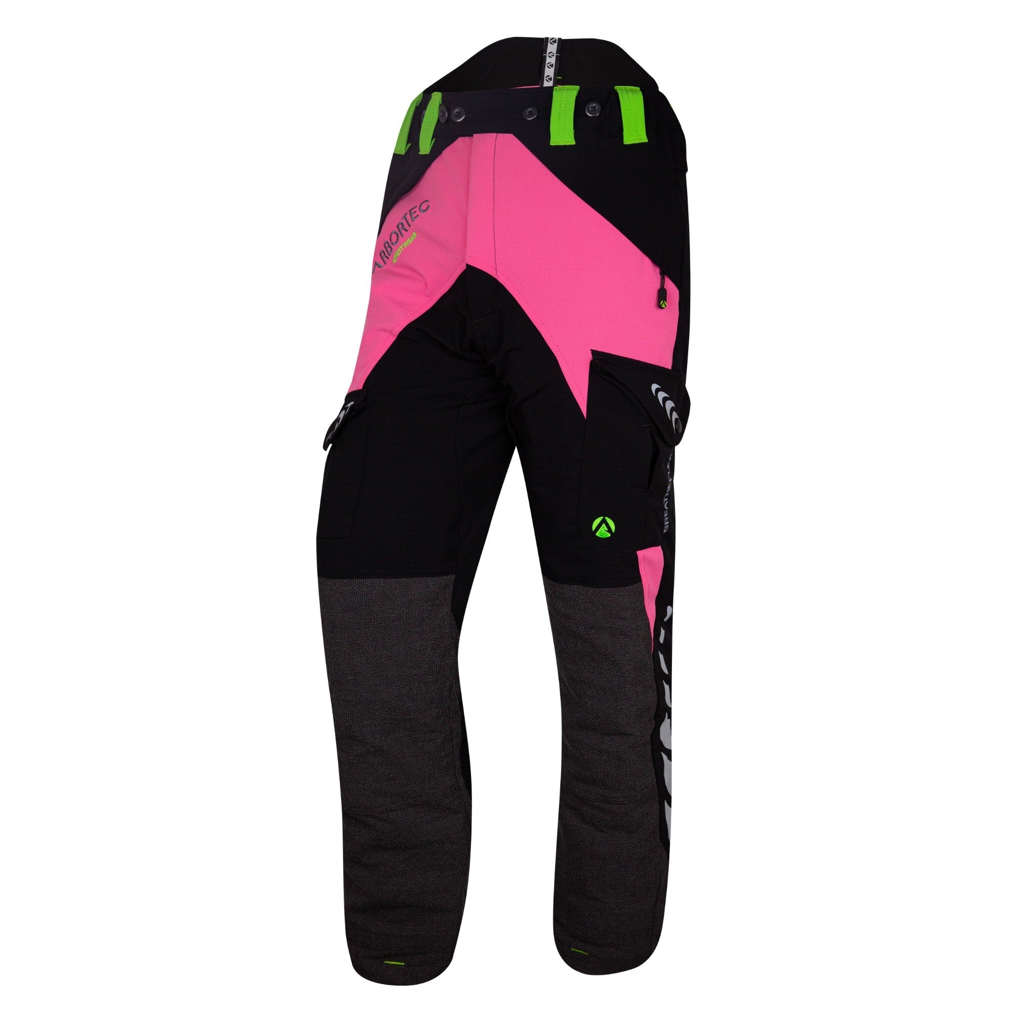 AT4010 Breatheflex Chainsaw Trousers Design A Class 1 - Pink - Regular / XS / Design A