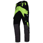 AT4050(F) Breatheflex Chainsaw trousers Female Design C Class 1 - Lime - Arbortec Forestwear