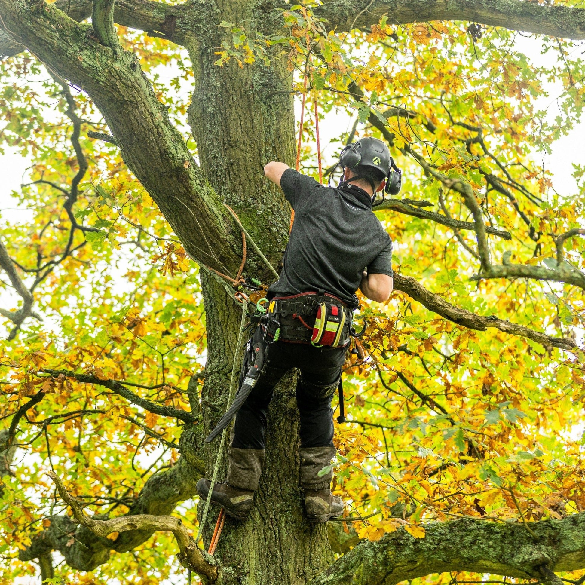 AT4060 Breatheflex Pro Chainsaw Trousers Design A Class 1 - Black - Arbortec Forestwear