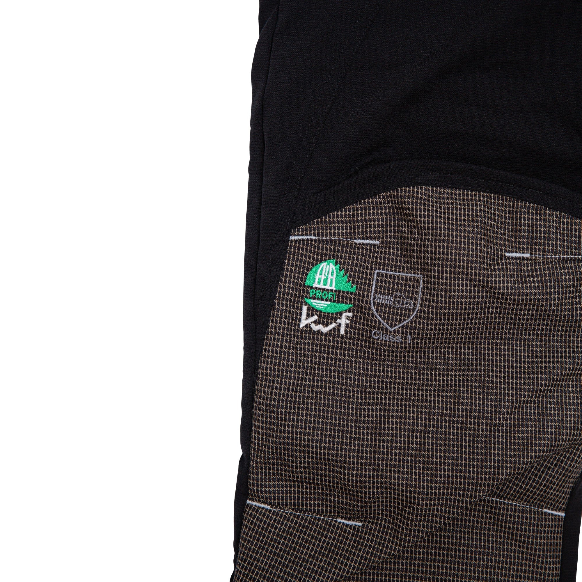 AT4060 Breatheflex Pro Chainsaw Trousers Design A Class 1 - Black - Arbortec Forestwear