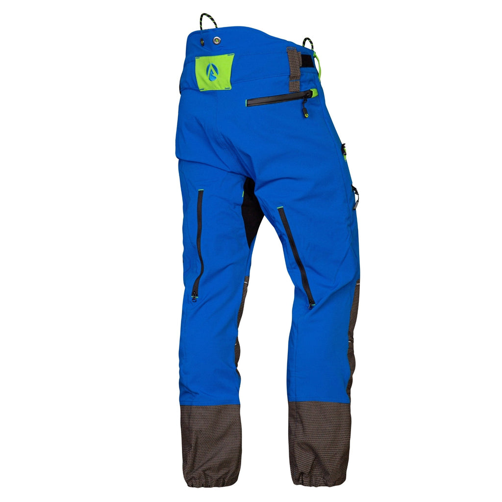 AT4060 Breatheflex Pro Chainsaw Trousers Design A Class 1 - Blue - Arbortec Forestwear