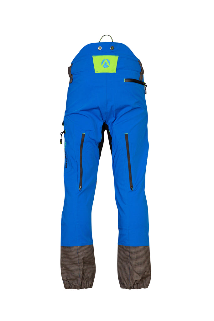 AT4060 Breatheflex Pro Chainsaw Trousers Design A Class 1 - Blue - Arbortec Forestwear