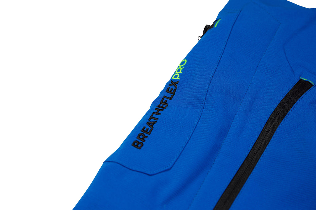 AT4060 Breatheflex Pro Chainsaw Trousers Design A Class 1 - Blue - Arbortec Forestwear