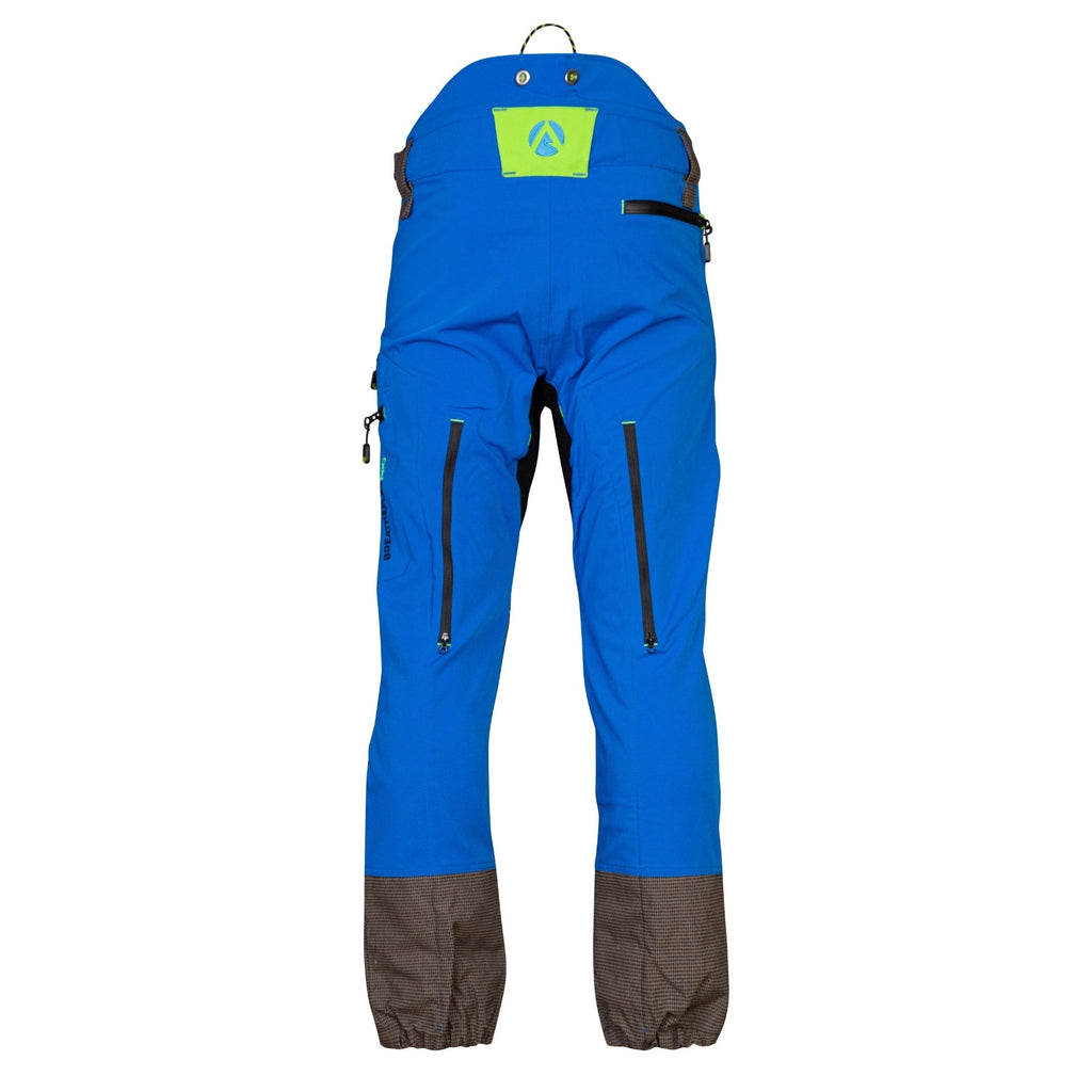 AT4060 Breatheflex Pro Chainsaw Trousers Design A Class 1 - Blue - Arbortec Forestwear