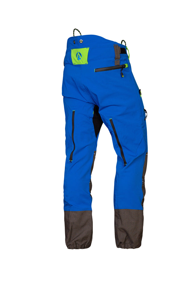 AT4060 Breatheflex Pro Chainsaw Trousers Design A Class 1 - Blue - Arbortec Forestwear