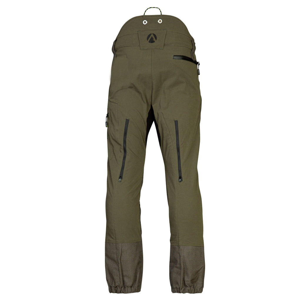 AT4060 Breatheflex Pro Chainsaw Trousers Design A Class 1 - Olive - Arbortec Forestwear