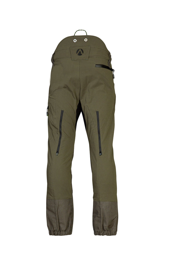 AT4060 Breatheflex Pro Chainsaw Trousers Design A Class 1 - Olive - Arbortec Forestwear