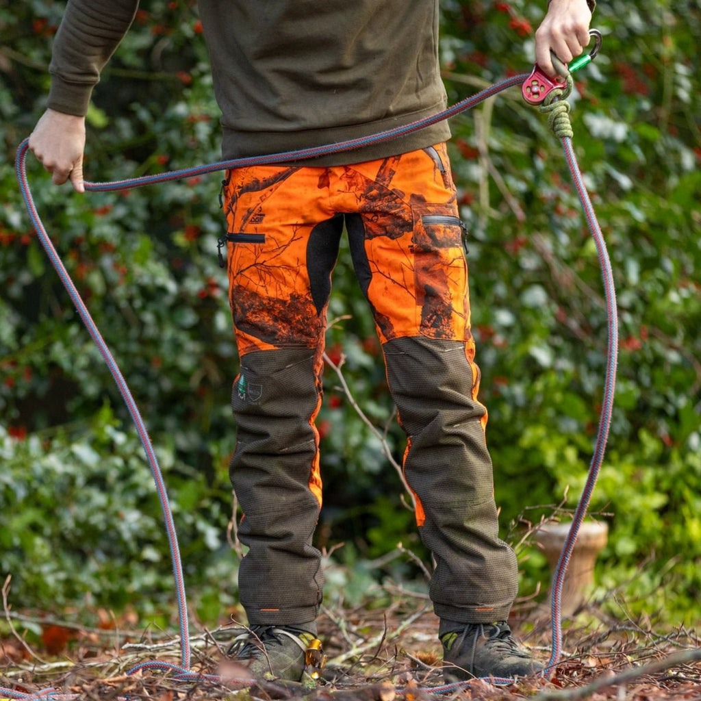 AT4060 UL - Breatheflex Pro Realtree Chainsaw Pants Design A/Class 1 - Orange - Arbortec Forestwear