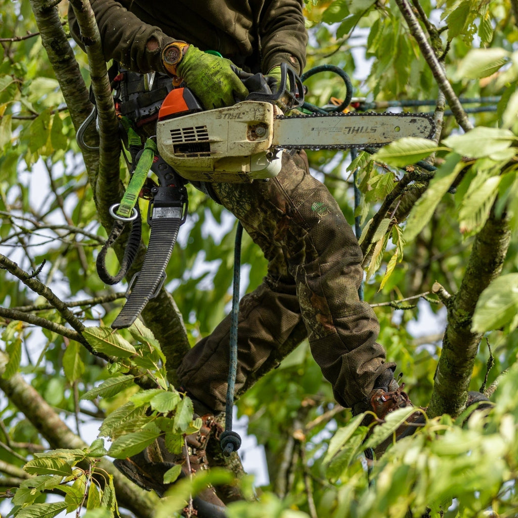 AT4060 UL - Breatheflex Pro Realtree Chainsaw Trousers Design A/Class 1 - Brown - Arbortec Forestwear