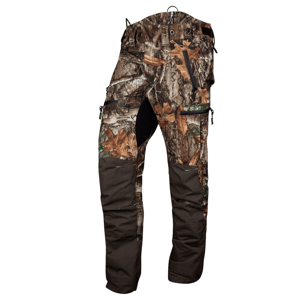 AT4060 UL - Breatheflex Pro Realtree Chainsaw Trousers Design A/Class 1 - Brown - Arbortec Forestwear