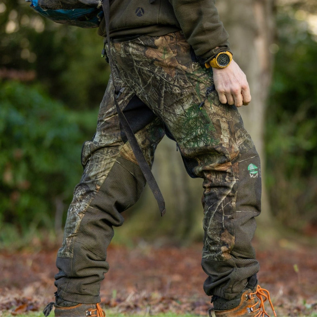 AT4060 UL - Breatheflex Pro Realtree Chainsaw Trousers Design A/Class 1 - Brown - Arbortec Forestwear