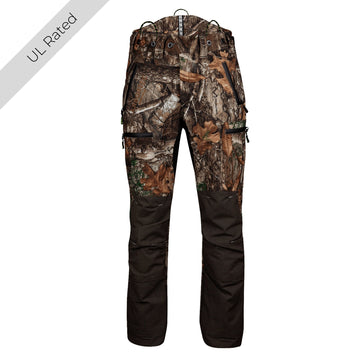 AT4060 UL - Breatheflex Pro Realtree Chainsaw Trousers Design A/Class 1 - Brown - Arbortec Forestwear