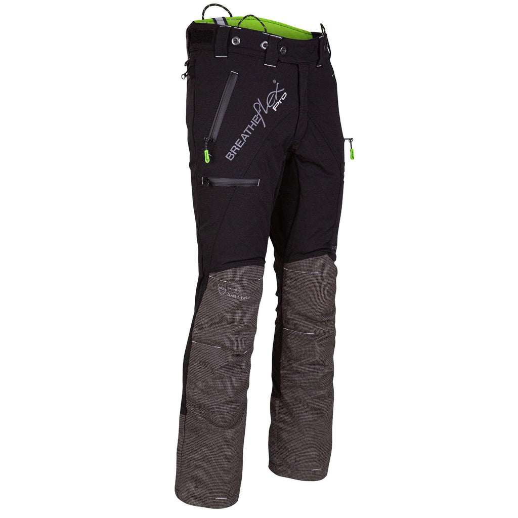 AT4060(US) Breatheflex Chainsaw Pants UL Rated - Black - Arbortec Forestwear
