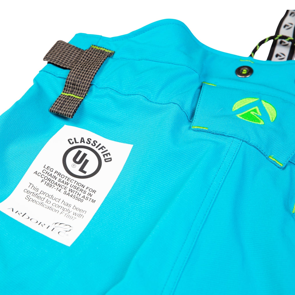 AT4060(US) Breatheflex Pro Chainsaw Pants UL Rated - Aqua - Arbortec Forestwear