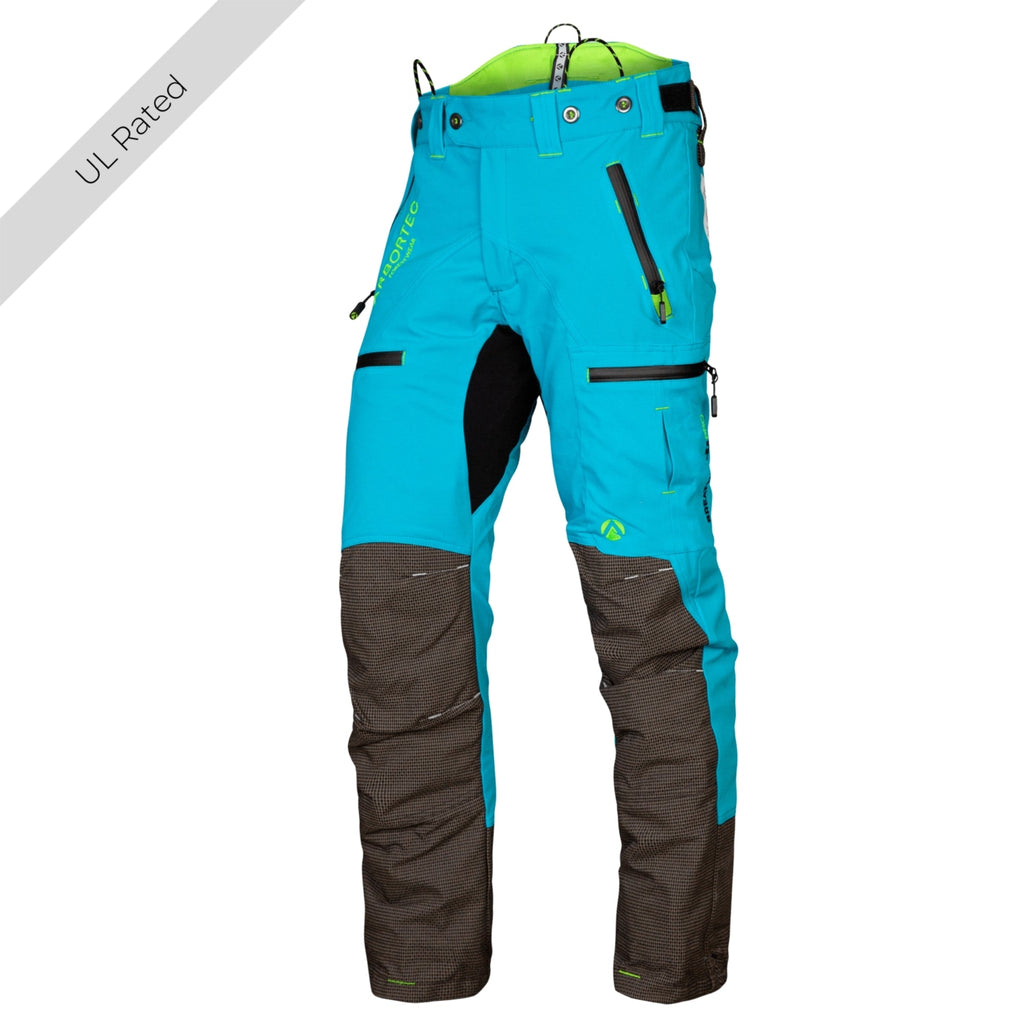 AT4060(US) Breatheflex Pro Chainsaw Pants UL Rated - Aqua - Arbortec Forestwear