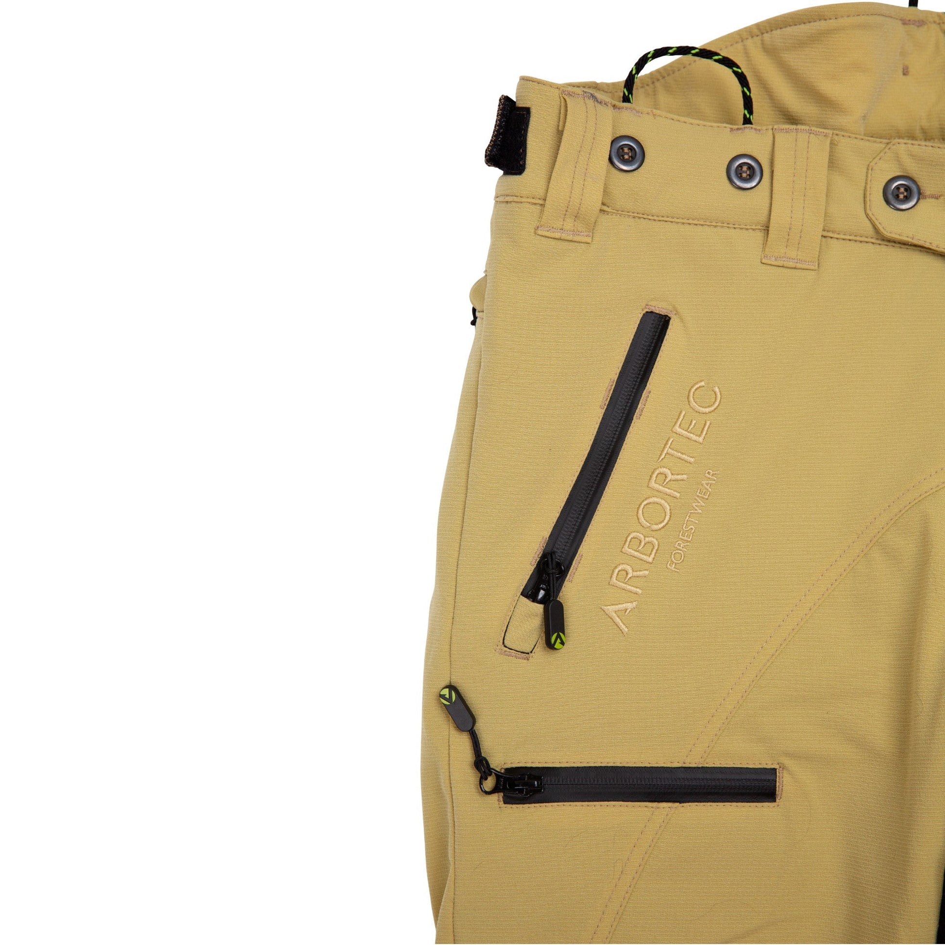 AT4060(US) Breatheflex Pro Chainsaw Pants UL Rated - Beige - Arbortec Forestwear