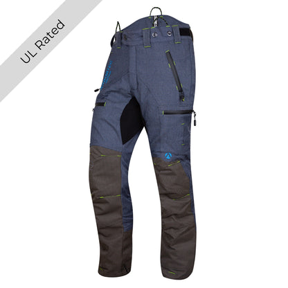 AT4060(US) Breatheflex Pro Chainsaw Pants UL Rated - Denim Blue Legacy - Arbortec Forestwear