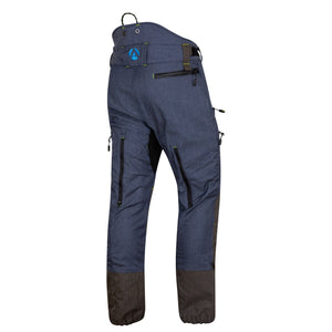 AT4060(US) Breatheflex Pro Chainsaw Pants UL Rated - Denim Blue Legacy - Arbortec Forestwear