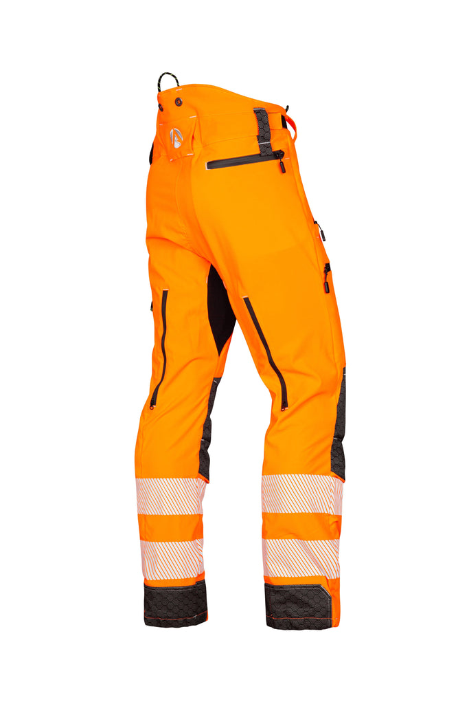 AT4060(US) Breatheflex Pro Chainsaw Pants UL Rated - Hi - Viz Orange - Arbortec Forestwear