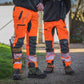 AT4060(US) Breatheflex Pro Chainsaw Pants UL Rated - Hi-Viz Orange - Arbortec Forestwear