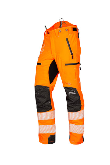 AT4060(US) Breatheflex Pro Chainsaw Pants UL Rated - Hi - Viz Orange - Arbortec Forestwear