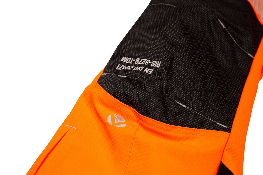 AT4060(US) Breatheflex Pro Chainsaw Pants UL Rated - Hi - Viz Orange - Arbortec Forestwear