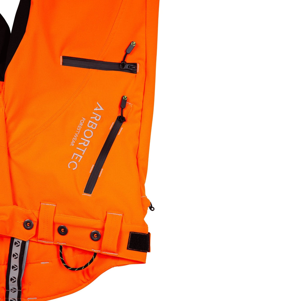 AT4060(US) Breatheflex Pro Chainsaw Pants UL Rated - Hi - Viz Orange - Arbortec Forestwear