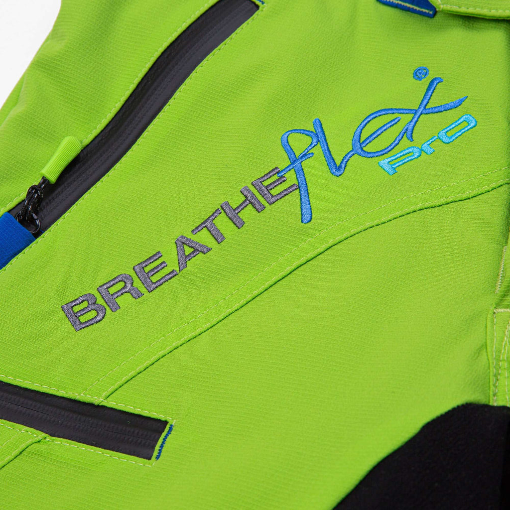 AT4060(US) Breatheflex Pro Chainsaw Pants UL Rated - Lime - Arbortec Forestwear