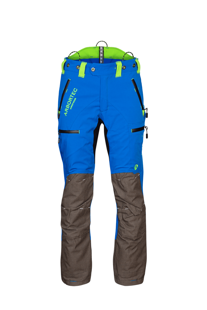 AT4060(US) Breatheflex Pro Chainsaw trousers UL Rated - Blue - Arbortec Forestwear