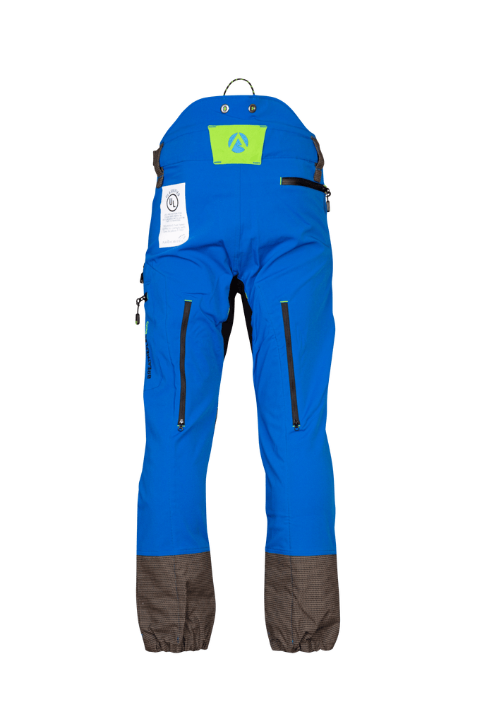 AT4060(US) Breatheflex Pro Chainsaw trousers UL Rated - Blue - Arbortec Forestwear