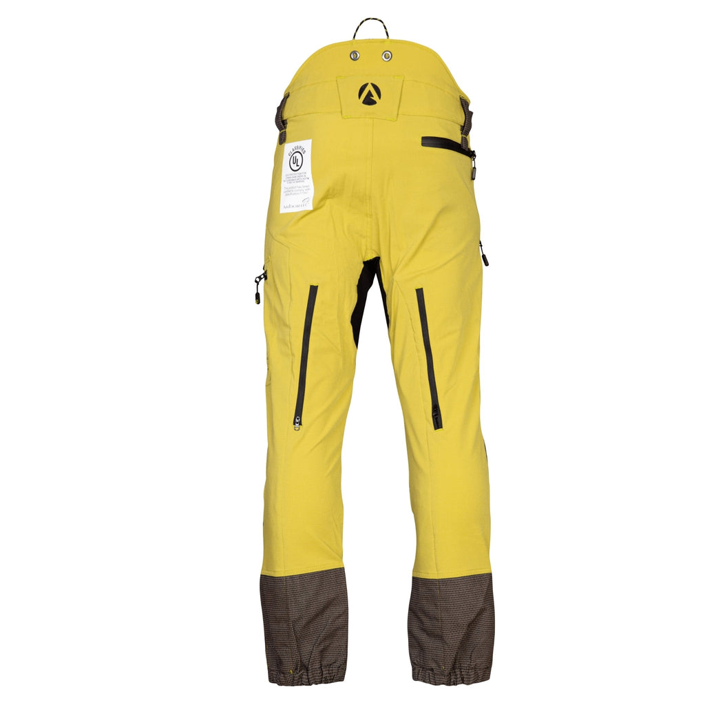 AT4060(US) Breatheflex Pro Chainsaw trousers UL Rated - Citrine - Arbortec Forestwear