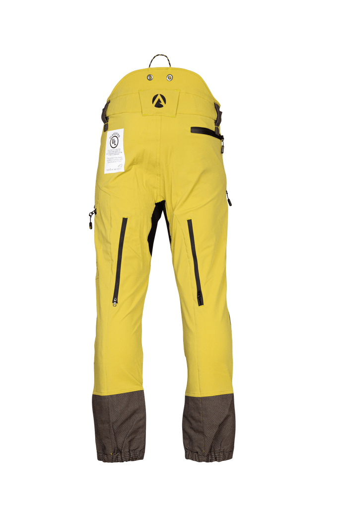 AT4060(US) Breatheflex Pro Chainsaw trousers UL Rated - Citrine - Arbortec Forestwear