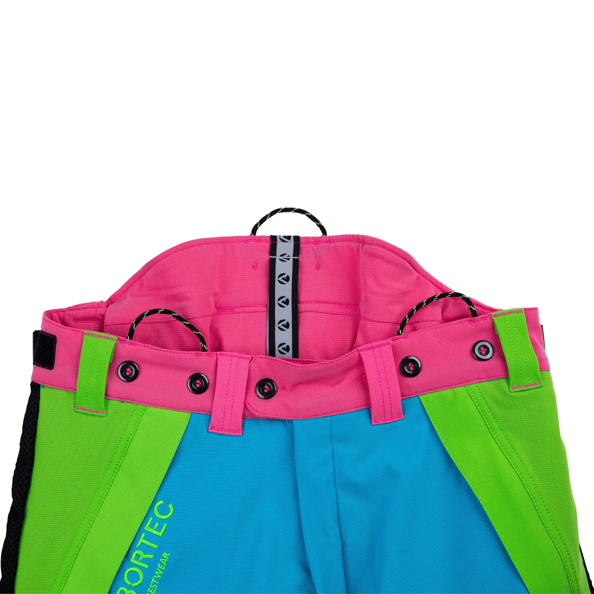 AT4062(EU) Arbortec Vented Chainsaw Trousers Design A Class 1 - Aqua Multi - Arbortec Forestwear