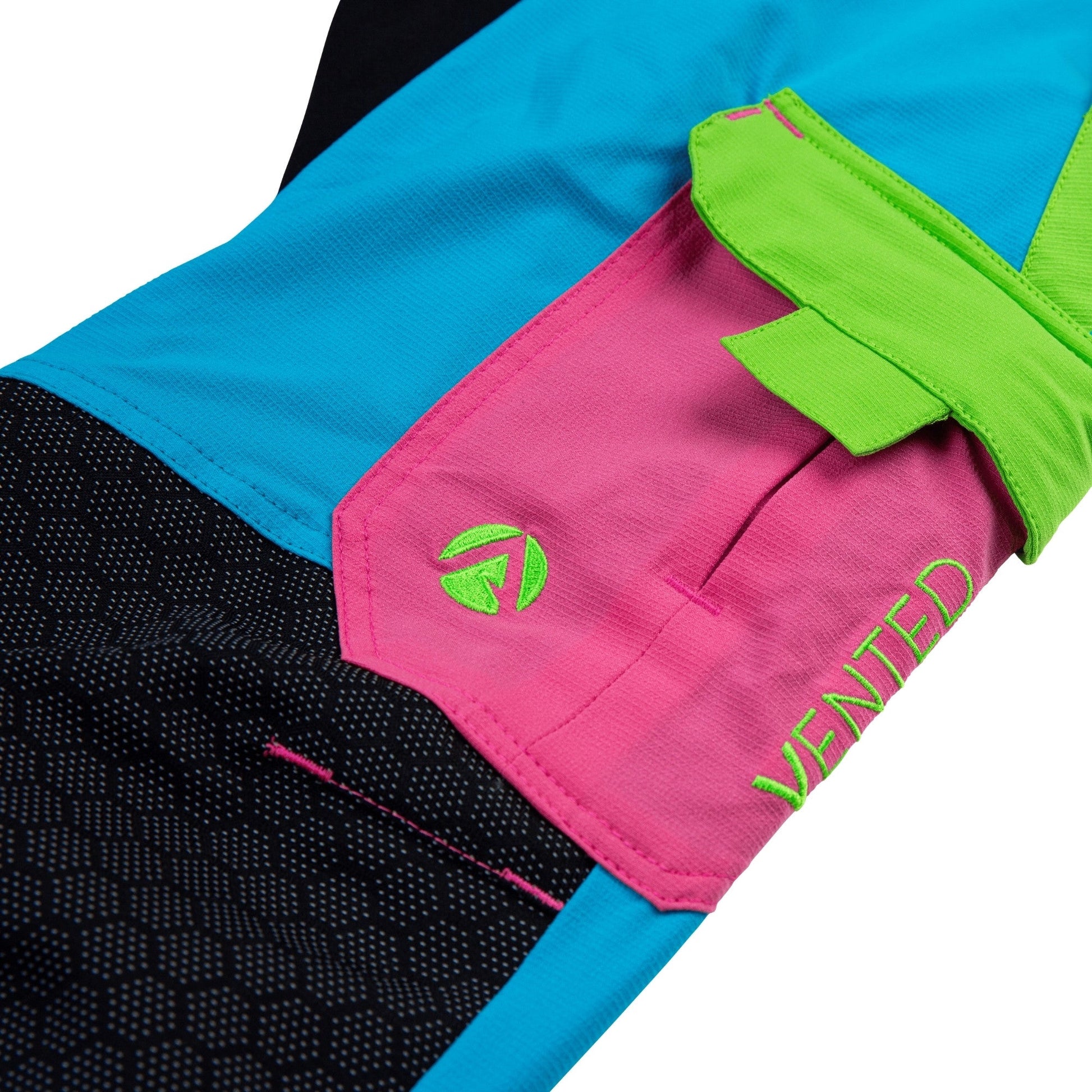 AT4062(EU) Arbortec Vented Chainsaw Trousers Design A Class 1 - Aqua Multi - Arbortec Forestwear