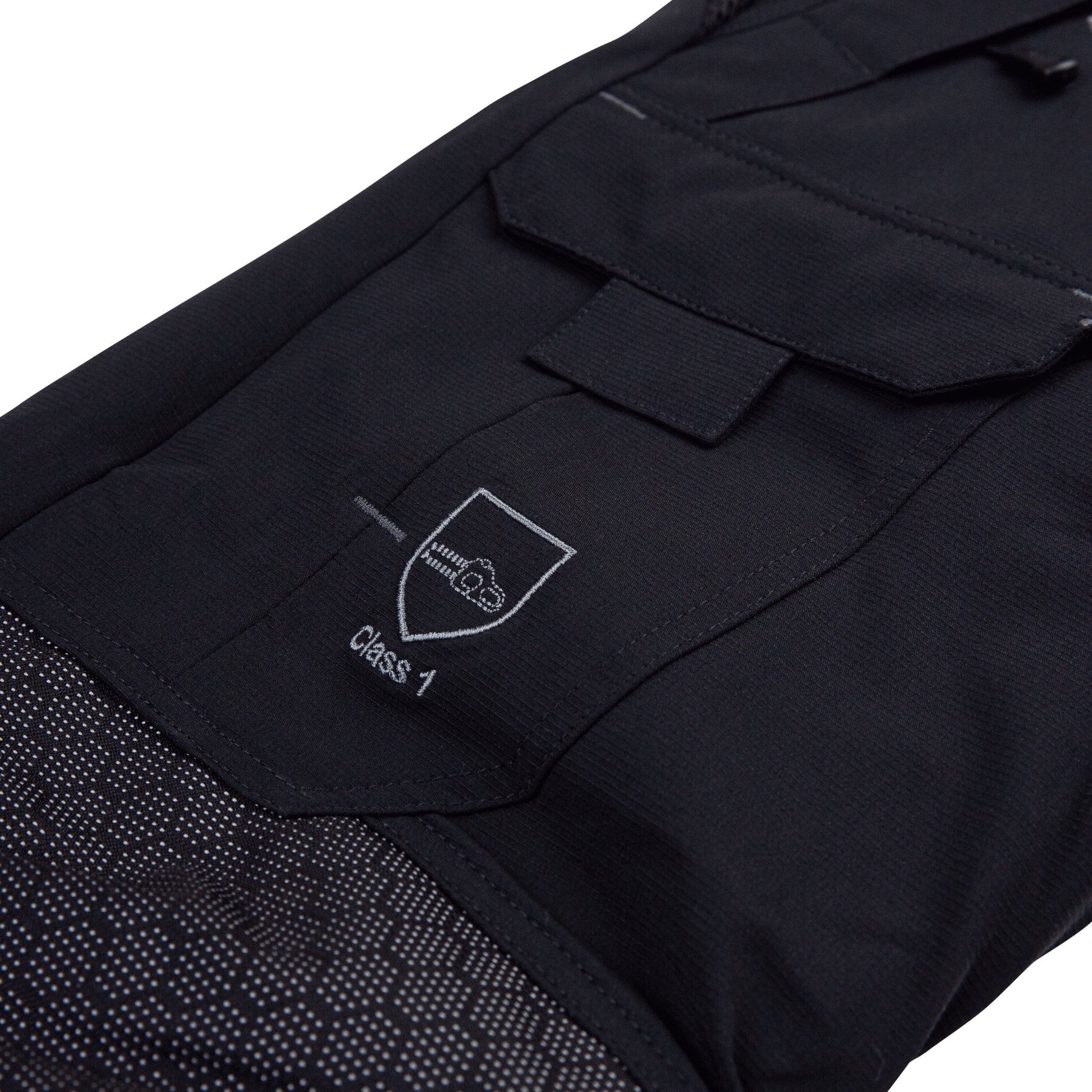 AT4062(EU) Arbortec Vented Chainsaw Trousers Design A Class 1 - Black - Arbortec Forestwear