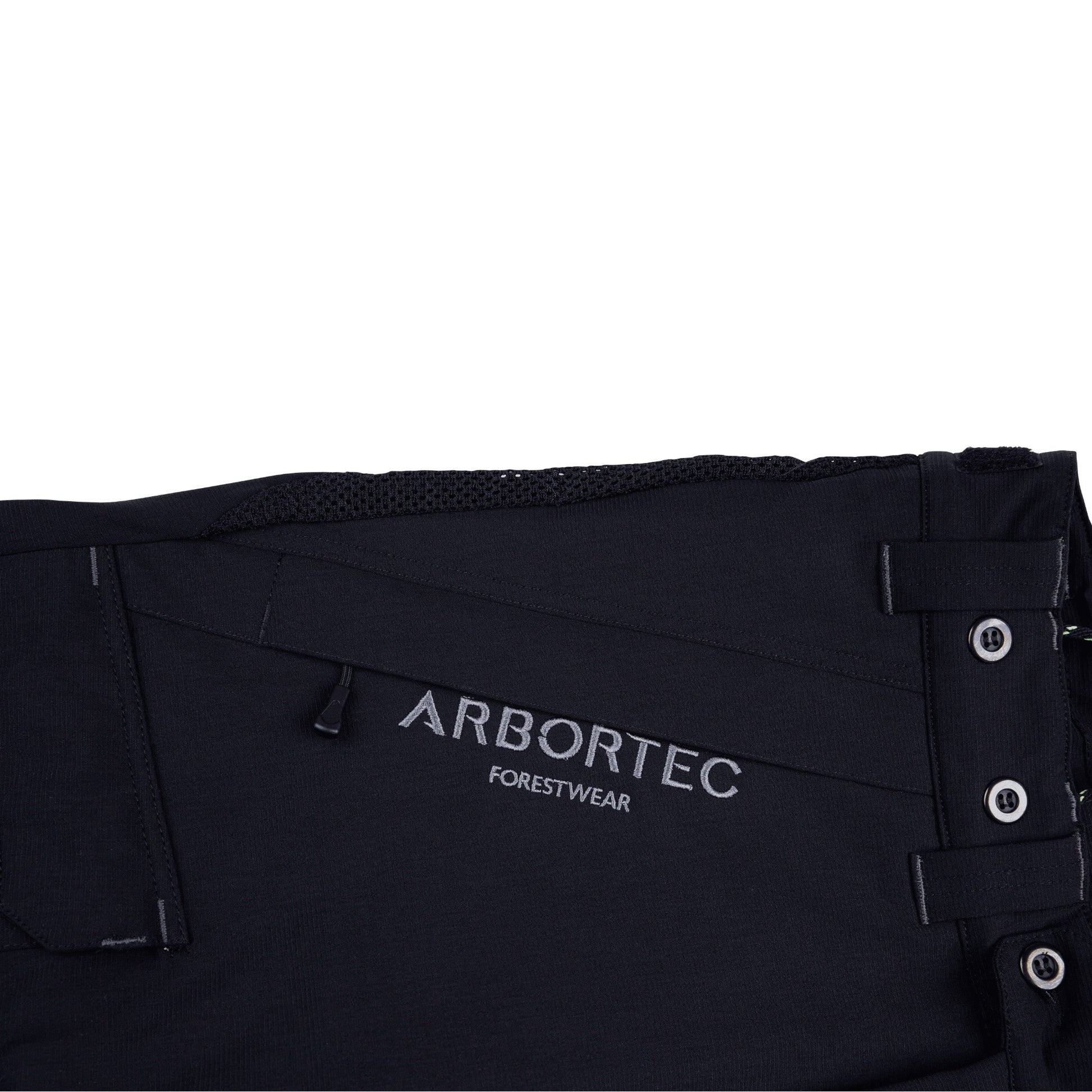 AT4062(EU) Arbortec Vented Chainsaw Trousers Design A Class 1 - Black - Arbortec Forestwear