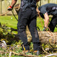 AT4062(EU) Arbortec Vented Chainsaw Trousers Design A Class 1 - Black - Arbortec Forestwear