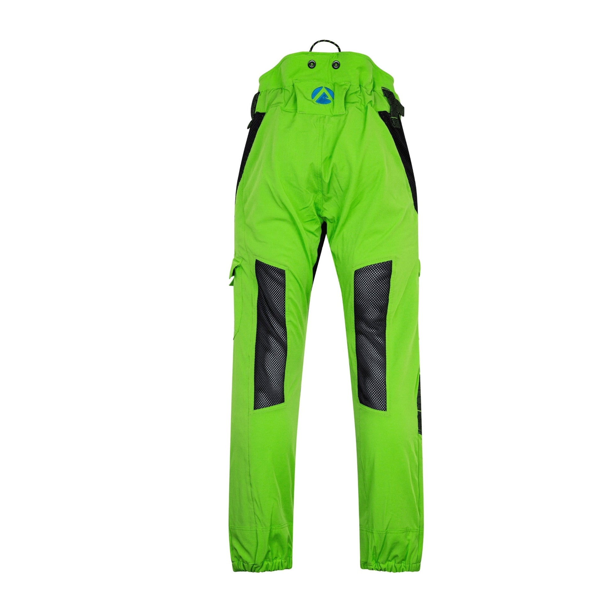 AT4062(EU) Arbortec Vented Chainsaw Trousers Design A Class 1 - Lime - Arbortec Forestwear