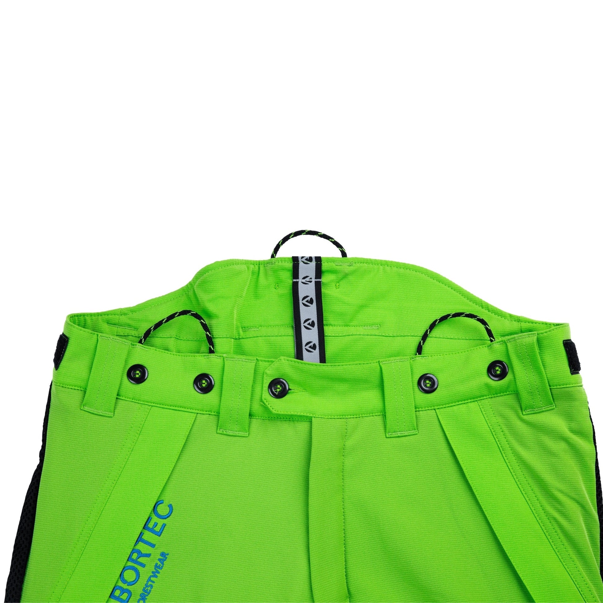 AT4062(EU) Arbortec Vented Chainsaw Trousers Design A Class 1 - Lime - Arbortec Forestwear