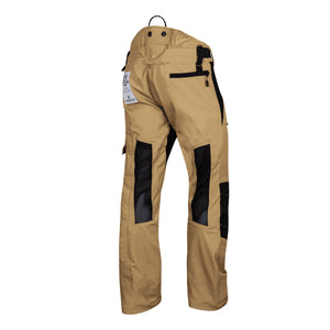 AT4062(US) Arbortec Vented Chainsaw Pants - Beige - Arbortec Forestwear