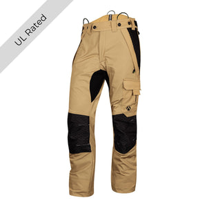 AT4062(US) Arbortec Vented Chainsaw Pants - Beige - Arbortec Forestwear