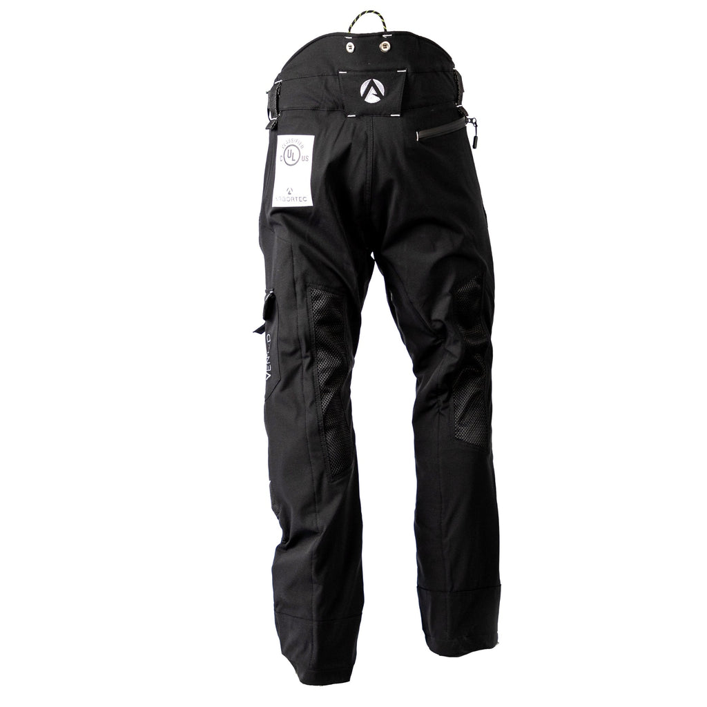 AT4062(US) Arbortec Vented Chainsaw Pants - Black - Arbortec Forestwear