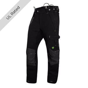 AT4062(US) Arbortec Vented Chainsaw Pants - Black - Arbortec Forestwear