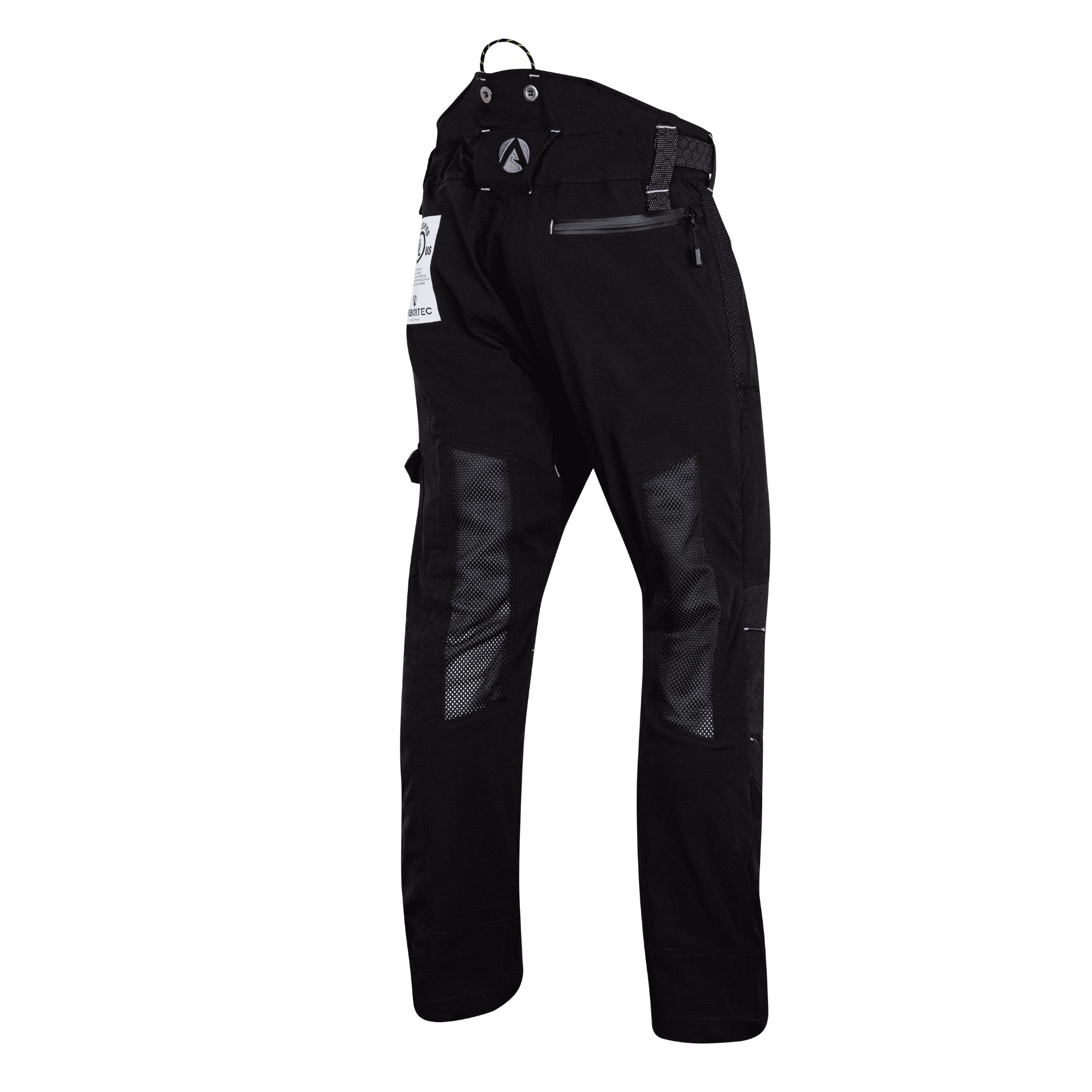 AT4062(US) Arbortec Vented Chainsaw Pants - Black - Arbortec Forestwear