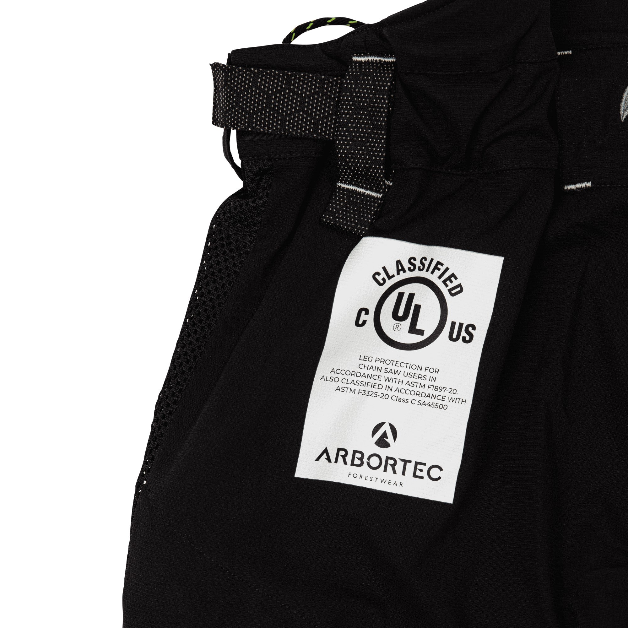AT4062(US) Arbortec Vented Chainsaw Pants - Black - Arbortec Forestwear
