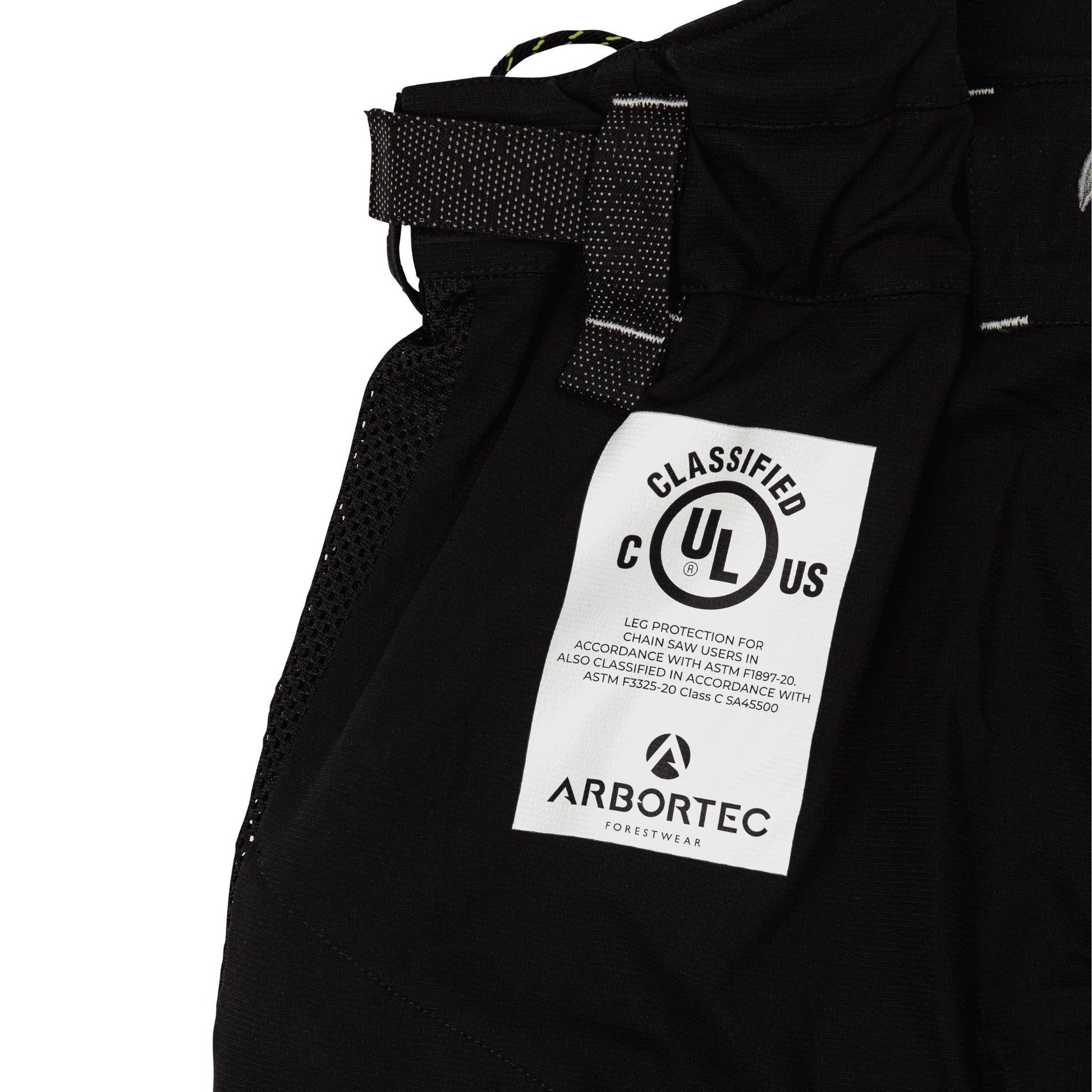 AT4062(US) Arbortec Vented Chainsaw Pants - Black - Arbortec Forestwear