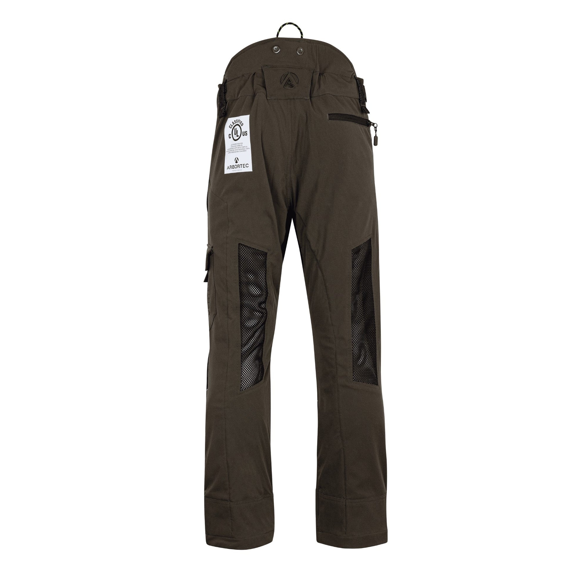 AT4062(US) Arbortec Vented Chainsaw Pants - Olive - Arbortec Forestwear