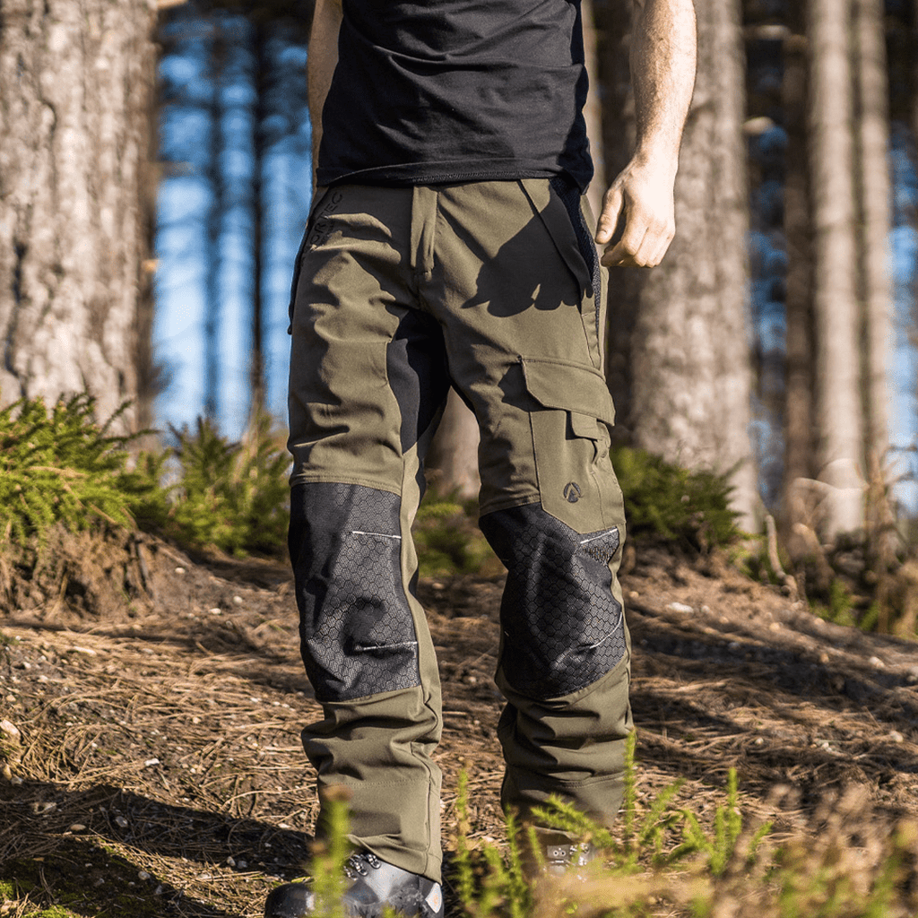 AT4062(US) Arbortec Vented Chainsaw Pants - Olive - Arbortec Forestwear